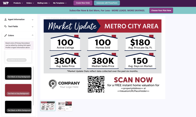 Customizing Your PowerFarm Template